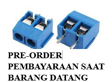 PRE-ORDER Terminal blok KF301 2 pin